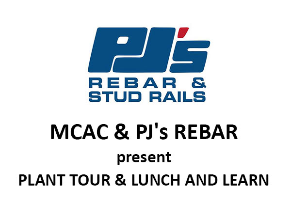 MCAC & PJ's REBAR Plant Tour and Learn