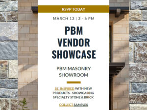 Peninsula Building Materials Vendor Showcase