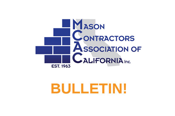 MCAC Bulletin post