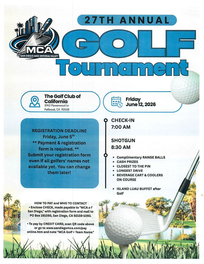 27th Annual MCA Golf Tournament